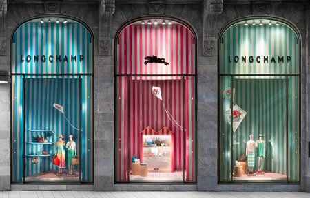 Alsterhaus Longchamp Pop-up and Windows