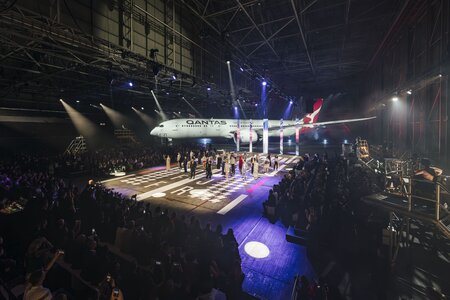 David Jones Partnership with Quantas