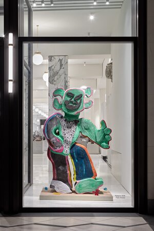 Hank Grüner Installation at Selfridges