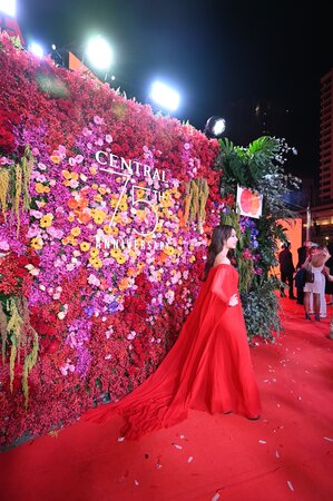 Central Department Store's 75th Anniversary with flowers