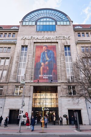 KaDeWe BOSS BY BECKHAM Pop-up Store