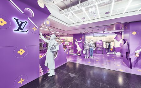 Louis Vuitton with Menswear in The Kadewe Group