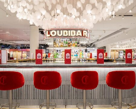 Louboutin Pop-Up Bar at Selfridges