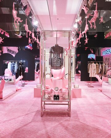 Burberry Installation at Printemps