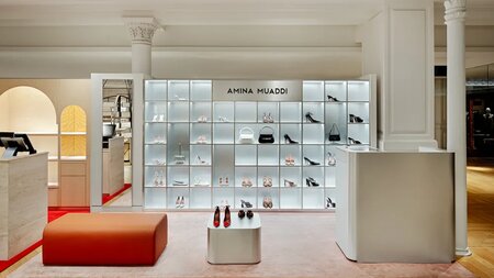 Amina Muaddi’s New Shop at Le Bon Marché Rive Gauche