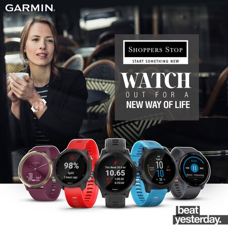 Shoppers Stop launches wearable from Garmin India