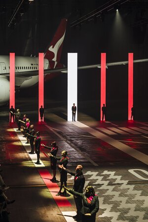 David Jones Partnership with Quantas