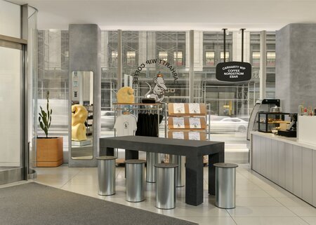 Carhartt WIP Coffee Concept at Nordstrom NY