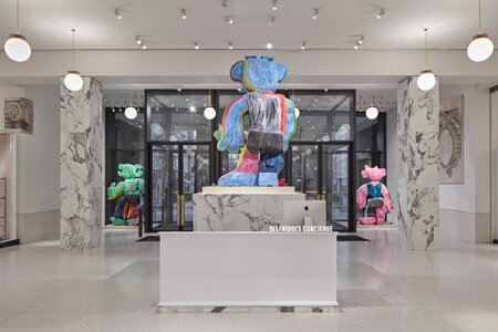 Hank Grüner Installation at Selfridges