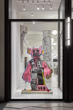 Hank Grüner Installation at Selfridges