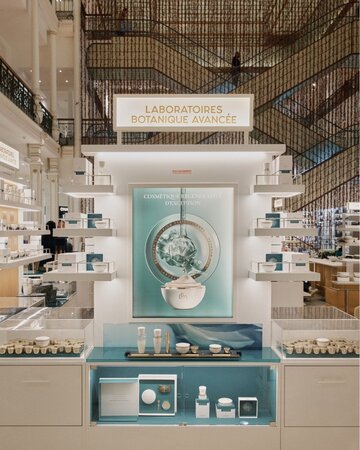 Le Bon Marché Rive Gauche Opening Laboratoire Botanique Corner