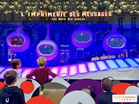 Christmas Windows unveiled at Le Bon Marché