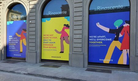 Rinascente's #STAYHOMESTAYSTRONG Campaign